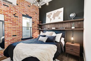 1 chambre, fer et planche à repasser, Wi-Fi, literie fournie
