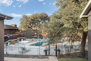 Pool - Walk to AT&T Stadium | Modern 1BR Game Day Stay (Arlington)