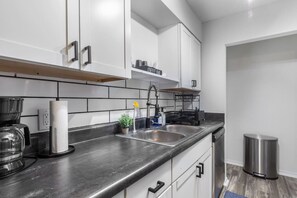 Fridge, microwave, oven, stovetop - Walk to AT&T Stadium | Modern 3BR Game Day Stay (Arlington)