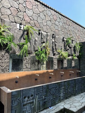 Khuôn viên nơi lưu trú