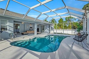 Pool - Arley Palms Getaway - Heated Pool - Fenced Yard - Near Beaches – Pet Friendly (North Port)