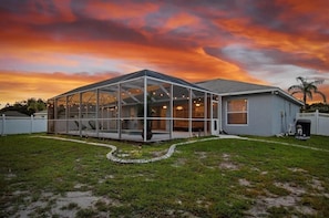 Exterior - Arley Palms Getaway - Heated Pool - Fenced Yard - Near Beaches – Pet Friendly (North Port)