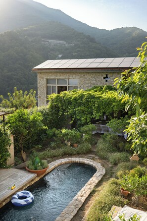 Pool - Maison Carei perched on the heights of Menton (Castellar)
