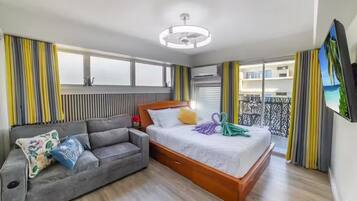 1 bedroom, WiFi, bed sheets, wheelchair access