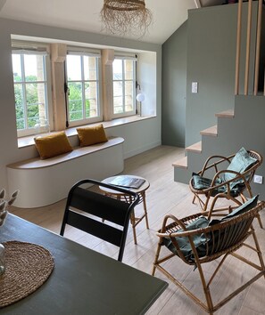 Living area - La Grangette de Sainte-Barbe (Plouharnel)