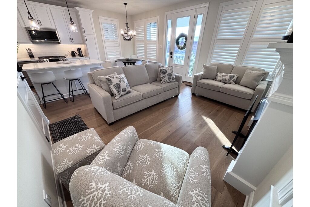 Smart-TV, peis og bøker