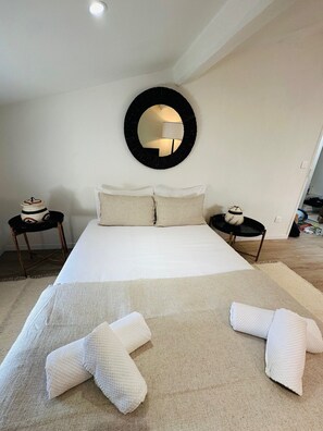 Bed sheets - Charming 2P in the Port of Saint-Tropez - sleeps 4 (Saint-Tropez)