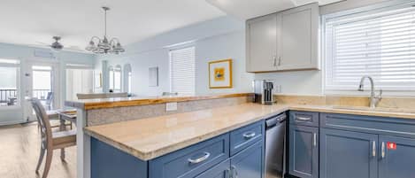 Condo, Multiple Beds (Boardwalk 387) | Private kitchen