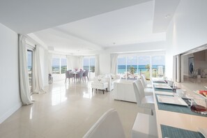 Interior - Oceanfront Penthouse with Private Rooftop Pool (Oranjestad)