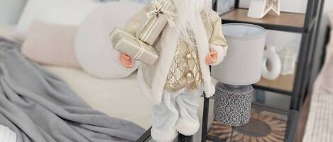 1 室のベッドルーム、WiFi、ベッドシーツ