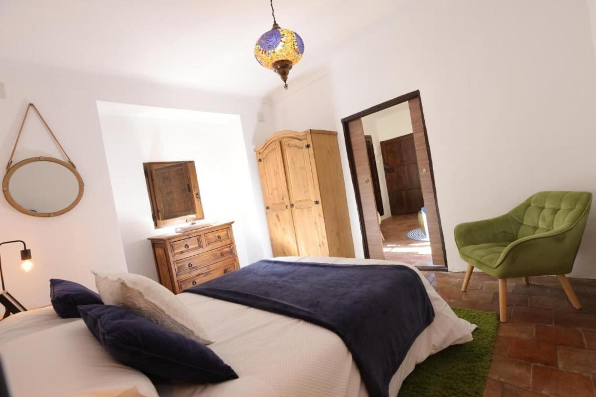 2 slaapkamers, een strijkplank/strijkijzer, gratis wifi, beddengoed