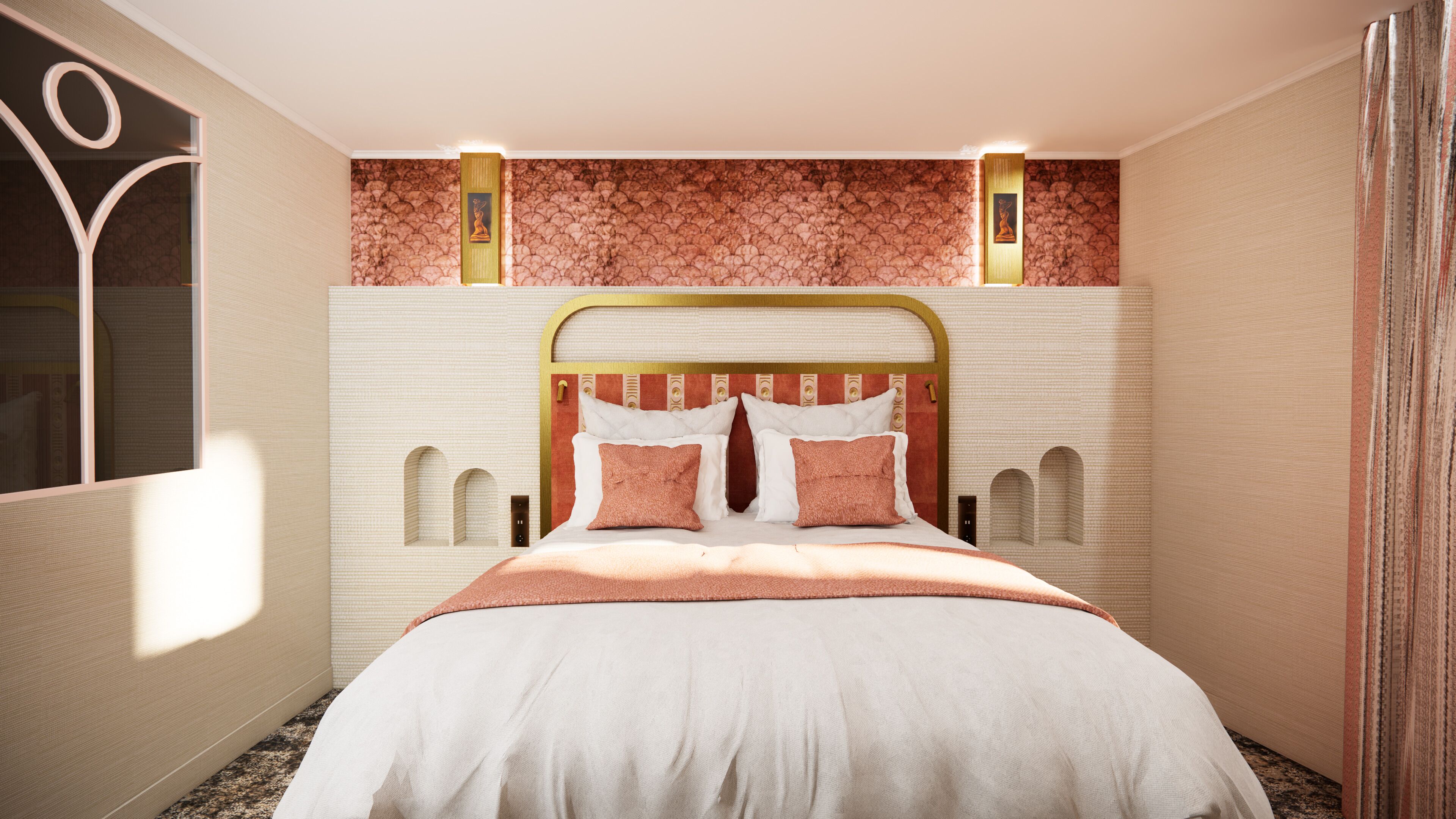 Premium Double or Twin Room | In-room safe, desk, blackout drapes, iron/ironing board