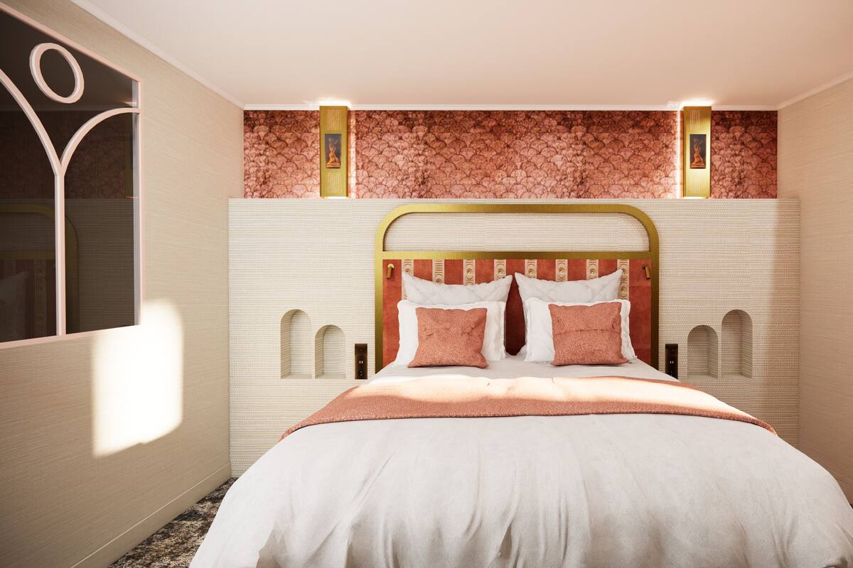 Premium Double or Twin Room | In-room safe, desk, blackout drapes, iron/ironing board