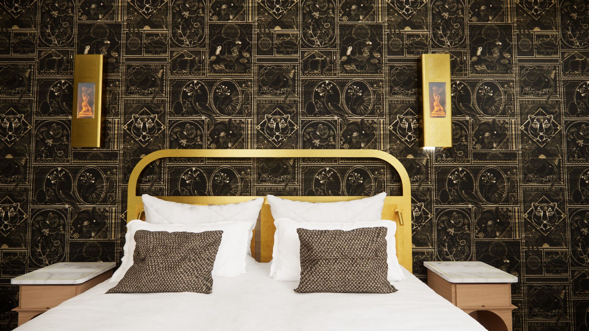 Deluxe Double or Twin Room | In-room safe, desk, blackout drapes, iron/ironing board