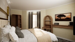 Classic Double or Twin Room | In-room safe, desk, blackout drapes, iron/ironing board - BOHEM Sacré Coeur (PARIS)