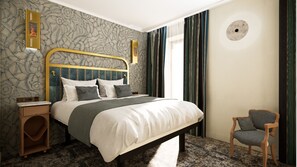 In-room safe, desk, blackout drapes, iron/ironing board - BOHEM Sacré Coeur (PARIS)