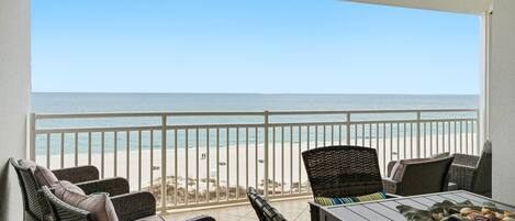 Condo, Multiple Beds (SeaSpray East 625-Gulf Front) | Outdoor dining