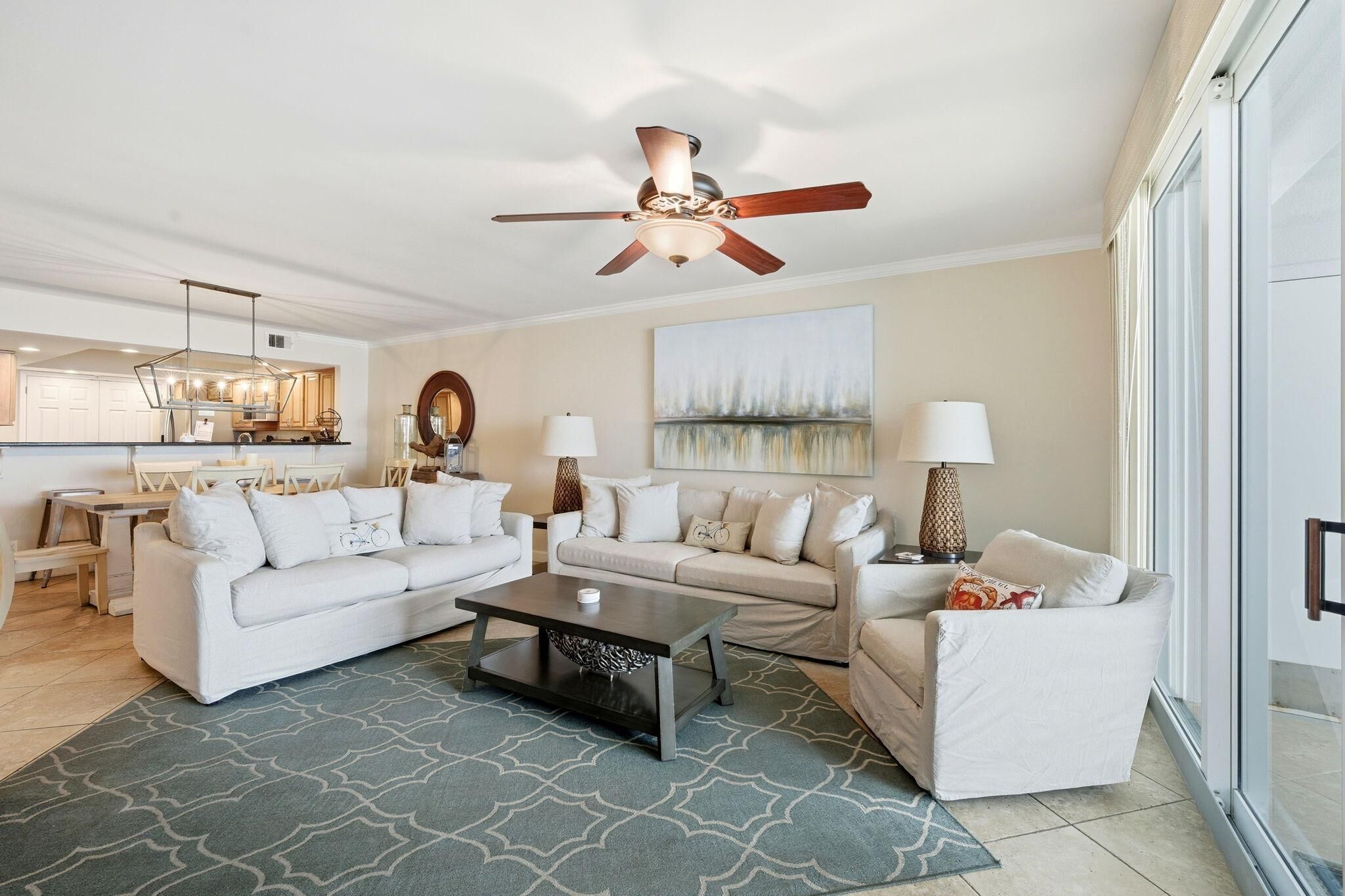 Condo, Multiple Beds (SeaSpray East 625-Gulf Front) | Living area