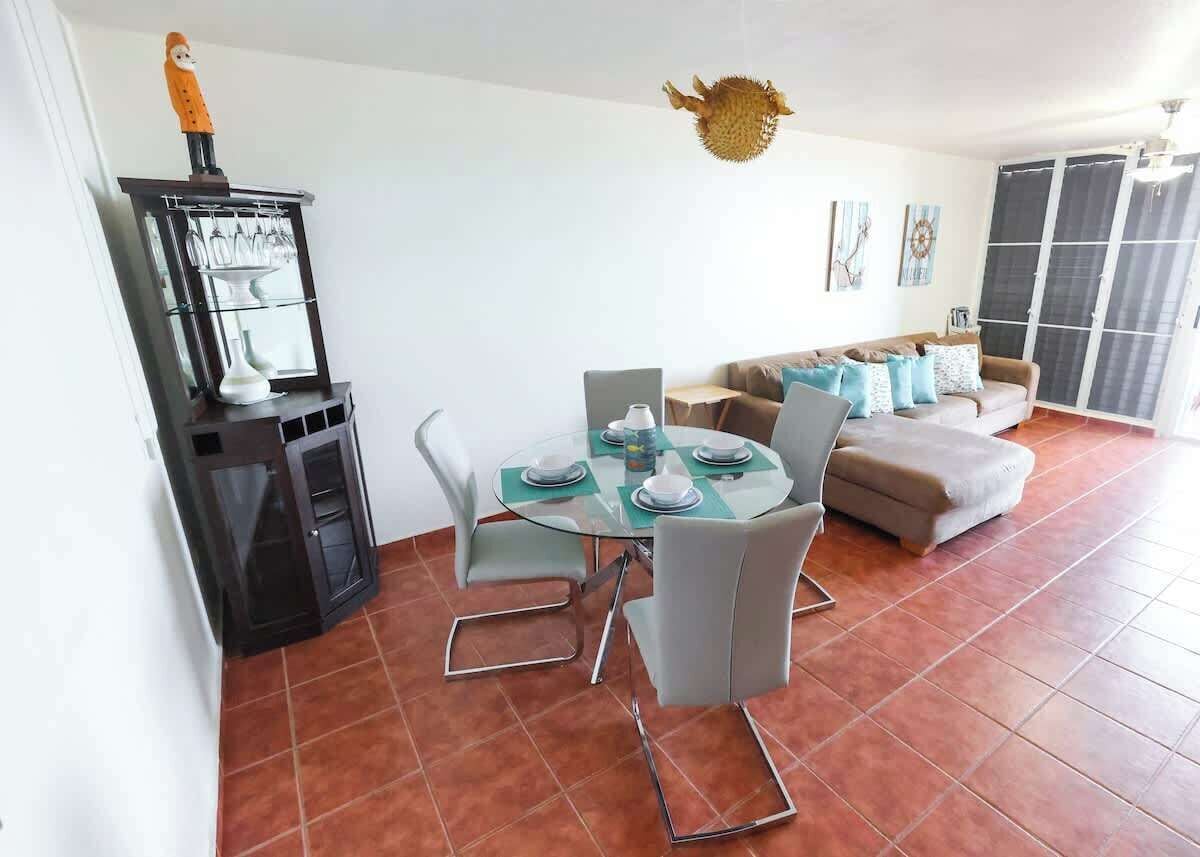 Superior Apartment, Balcony | Living area | 32-inch flat-screen TV with digital channels