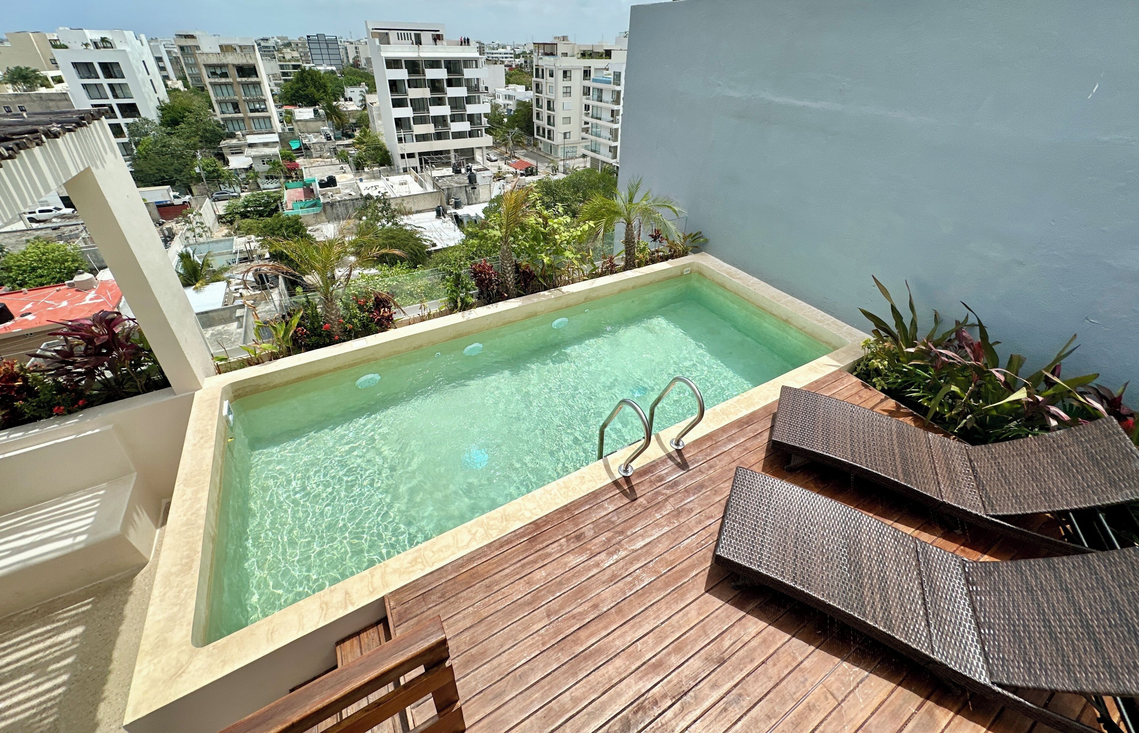 Deluxe studio suite, uitzicht op zee | Exterieur