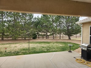 Property grounds - Charming 3-bedroom house with office by Desert Hawk Golf Course (Pueblo West)