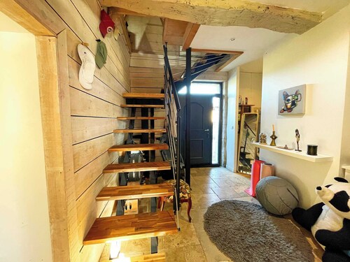 Escapade rurale Douzillac avec piscine, clim