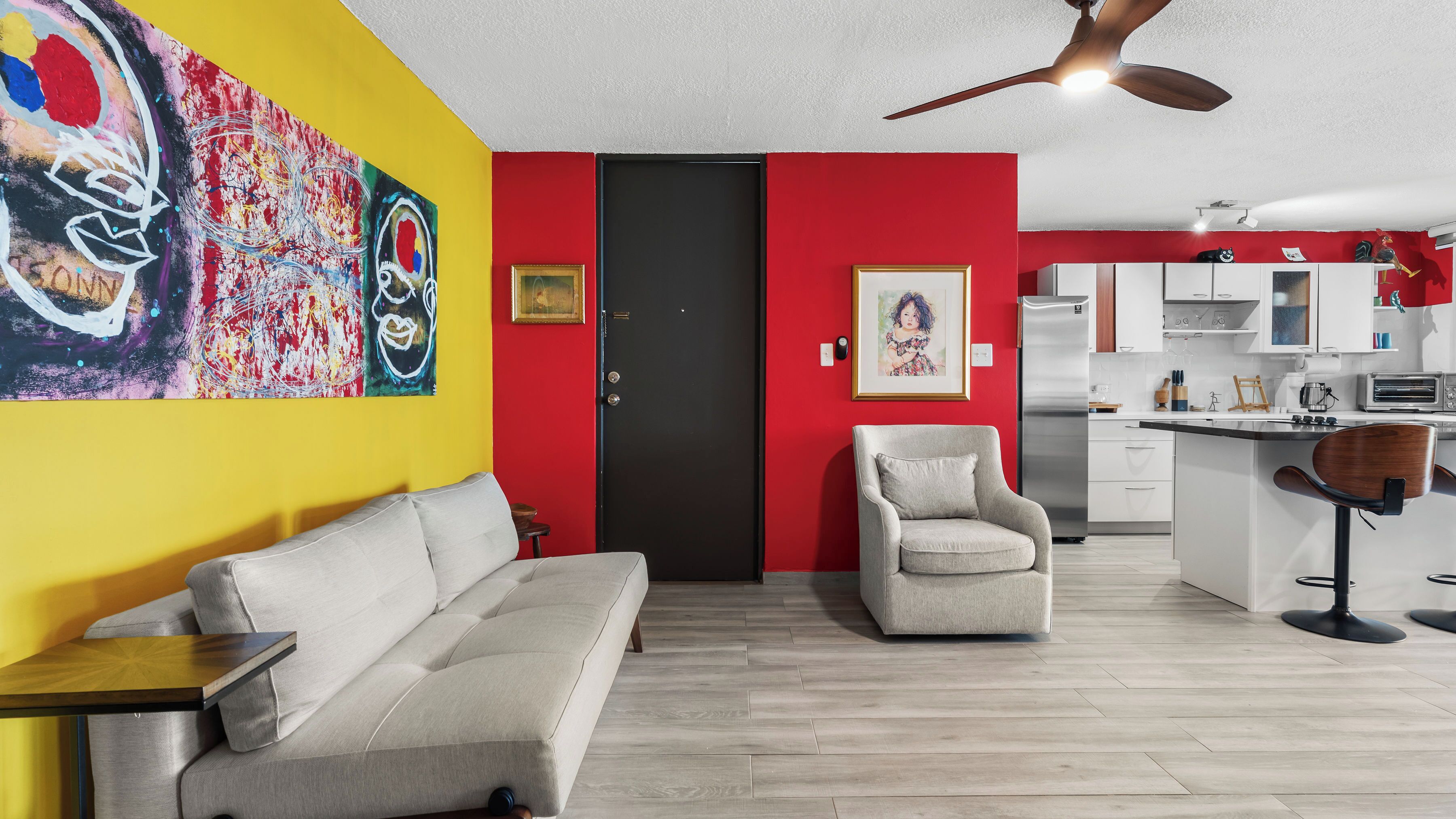 Căn hộ Deluxe, ban công | Khu phòng khách