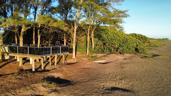 Front of property - Hotel Playa Tortugas (Vega de Alatorre)