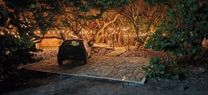 Playa privada y arena blanca