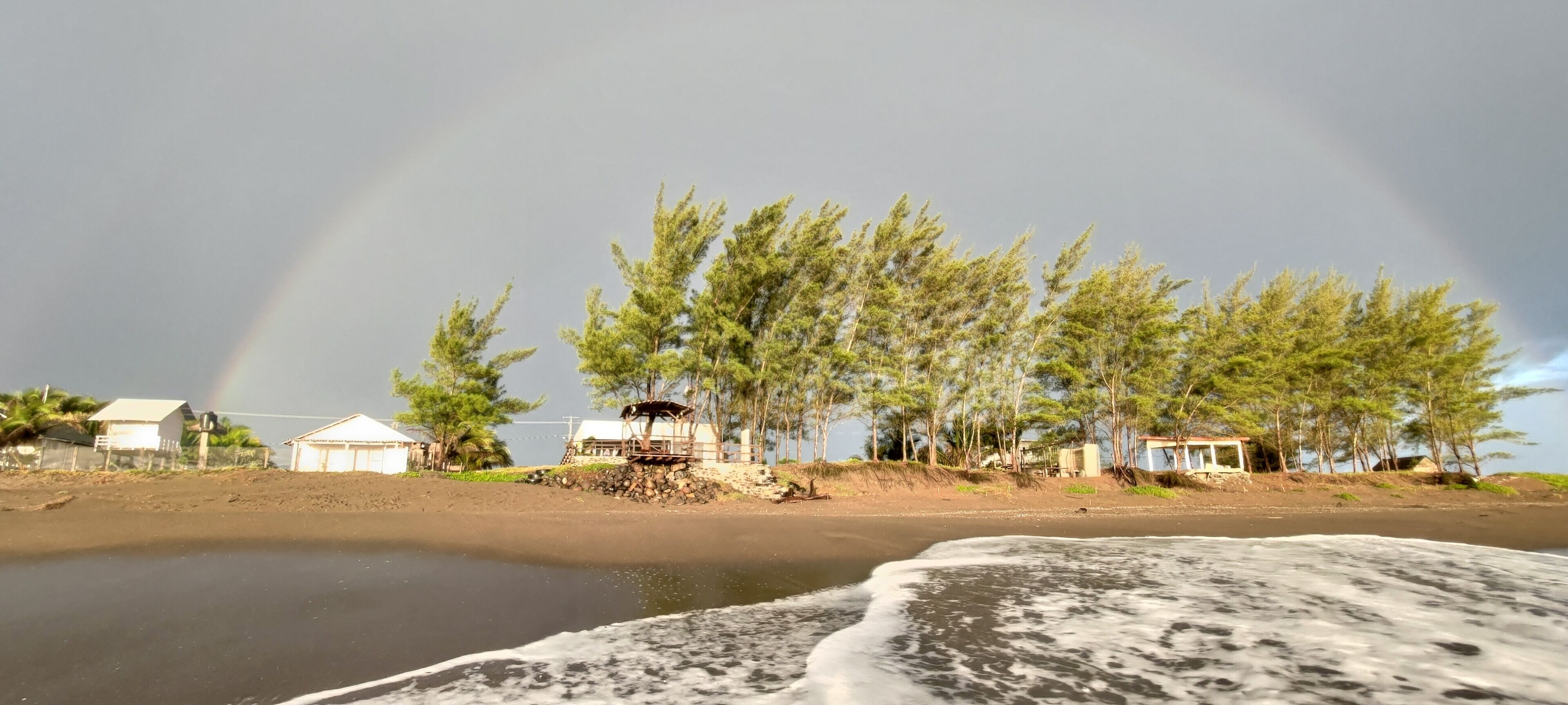 Private beach, white sand