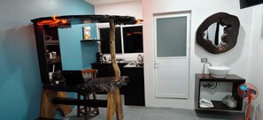 Chambre Simple Confort, vue mer | Cuisine privée