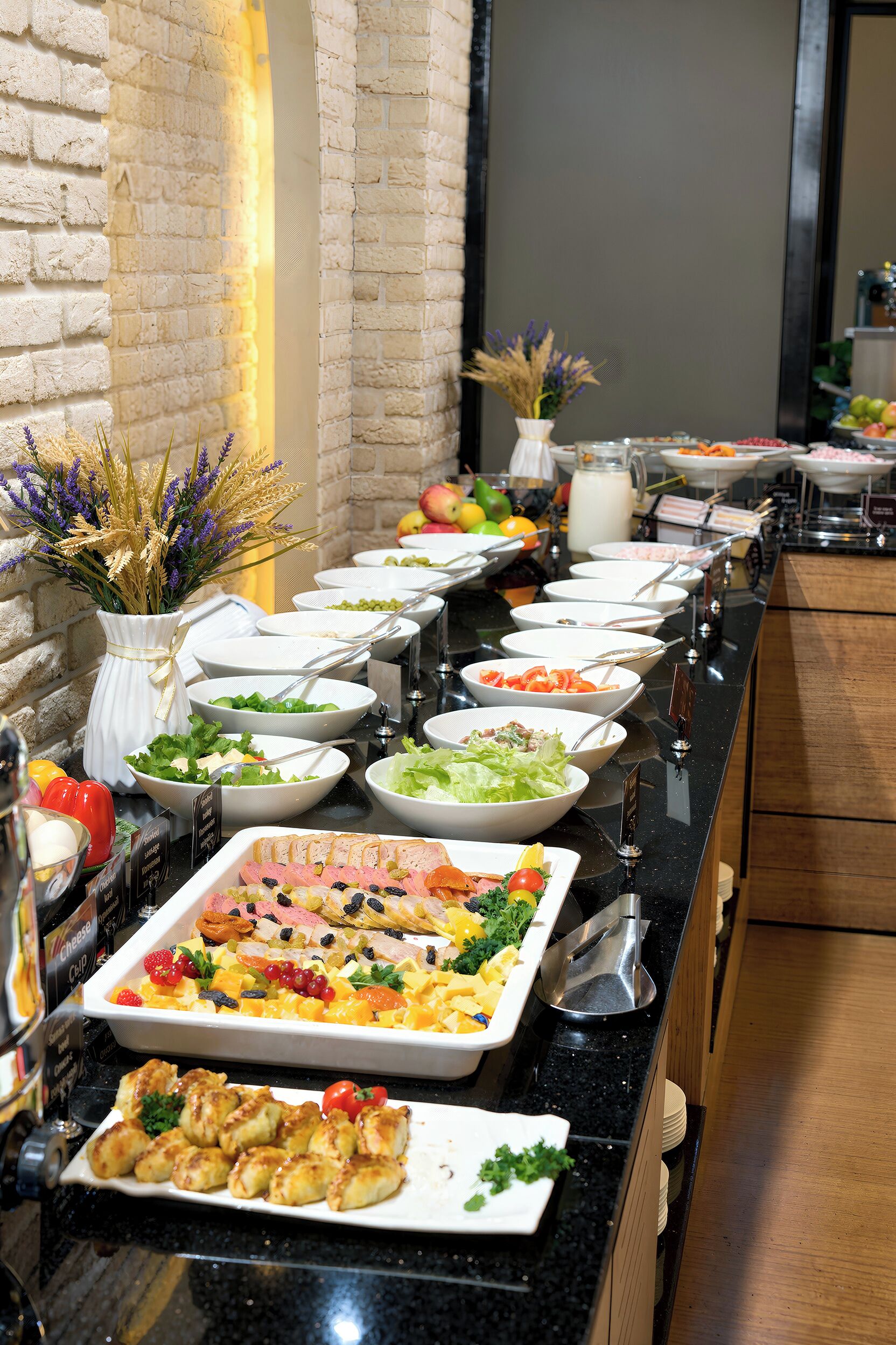 Desayuno buffet incluido todos los días 