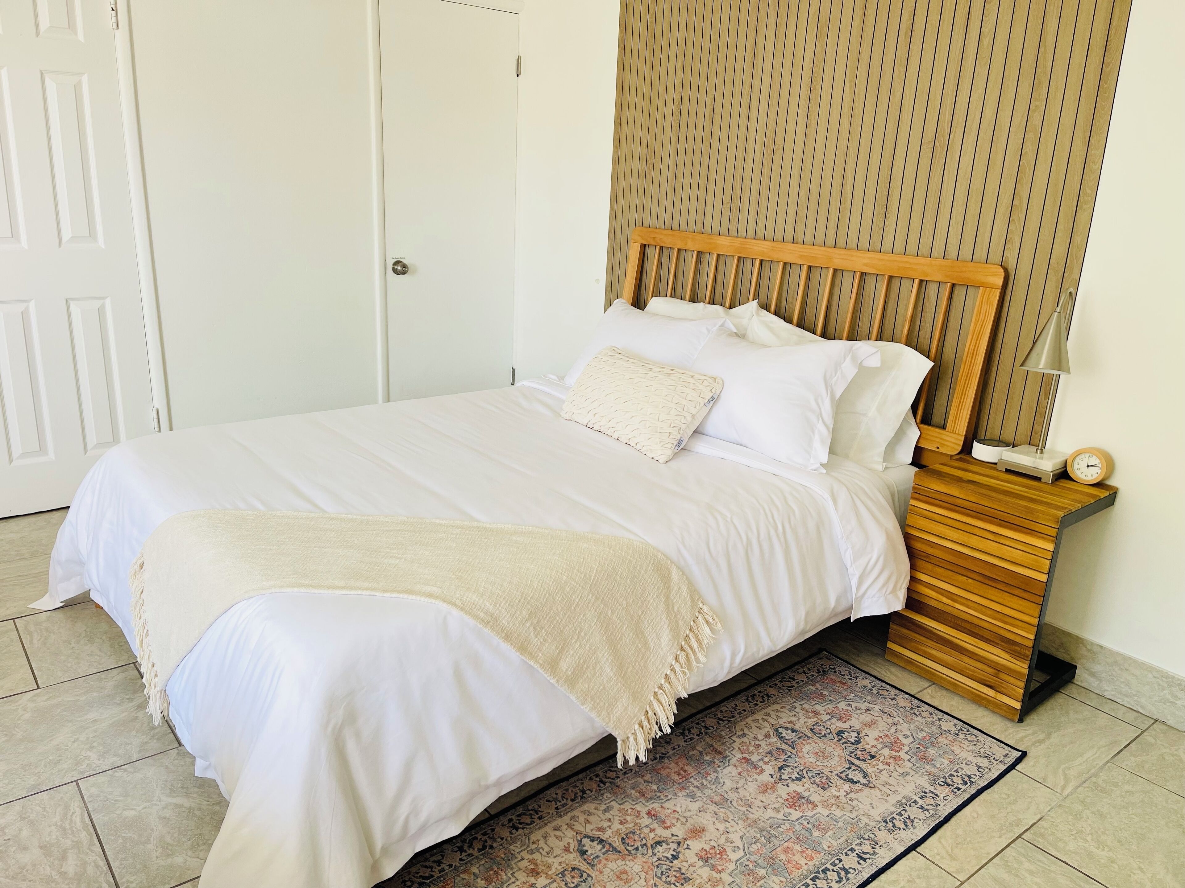 Desk, iron/ironing board, free WiFi, bed sheets