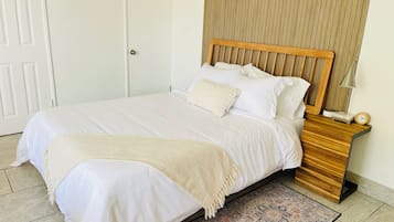 Desk, iron/ironing board, free WiFi, bed sheets