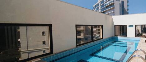 Deluxe Apartment, Balcony, Garden View | Pool | Outdoor pool