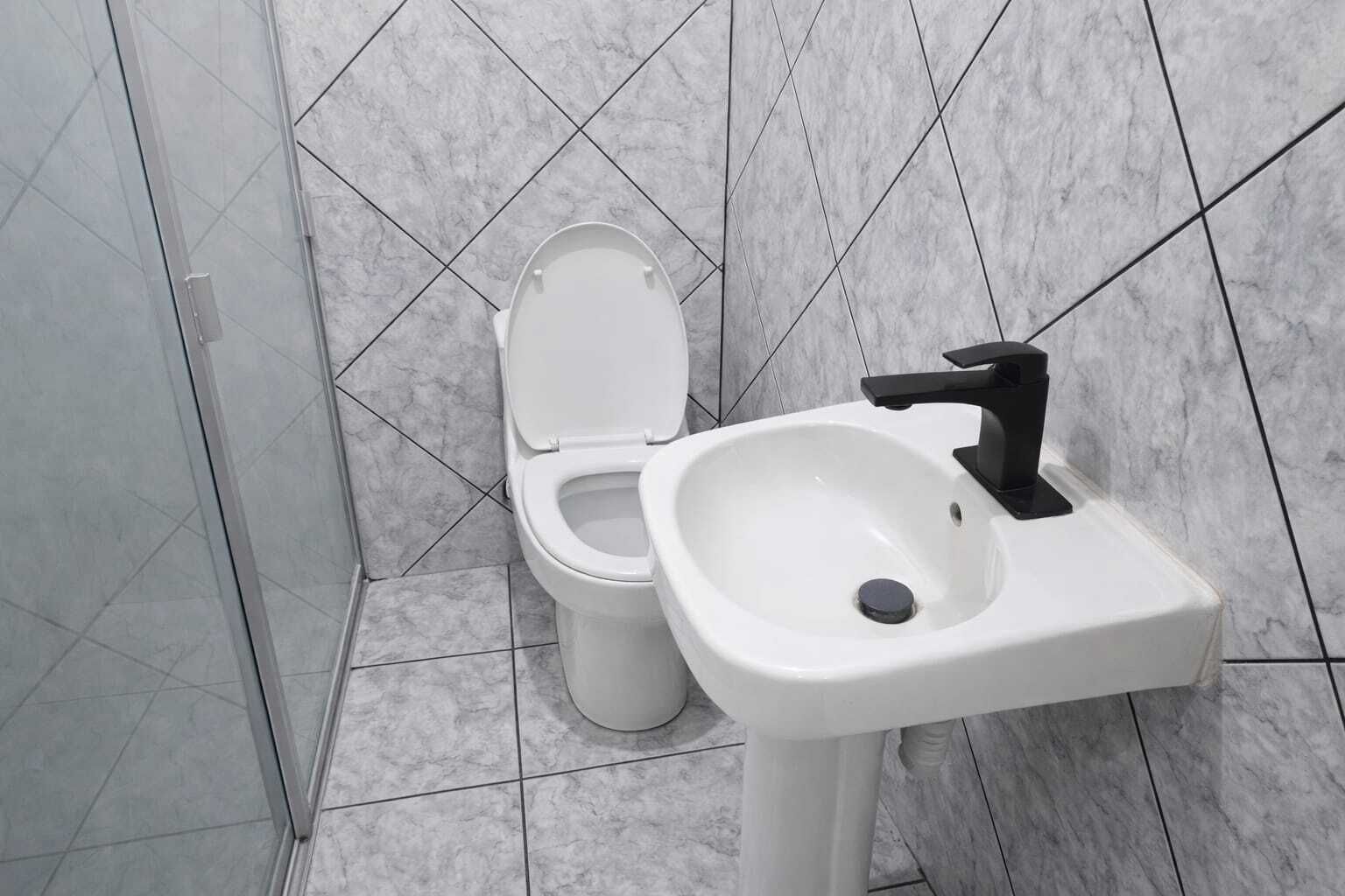 Towels, soap, toilet paper