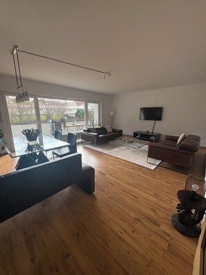 Smart TV, books - Spacious vacation apartment in Bad Salzuflen incl. parking space (Bad Salzuflen)