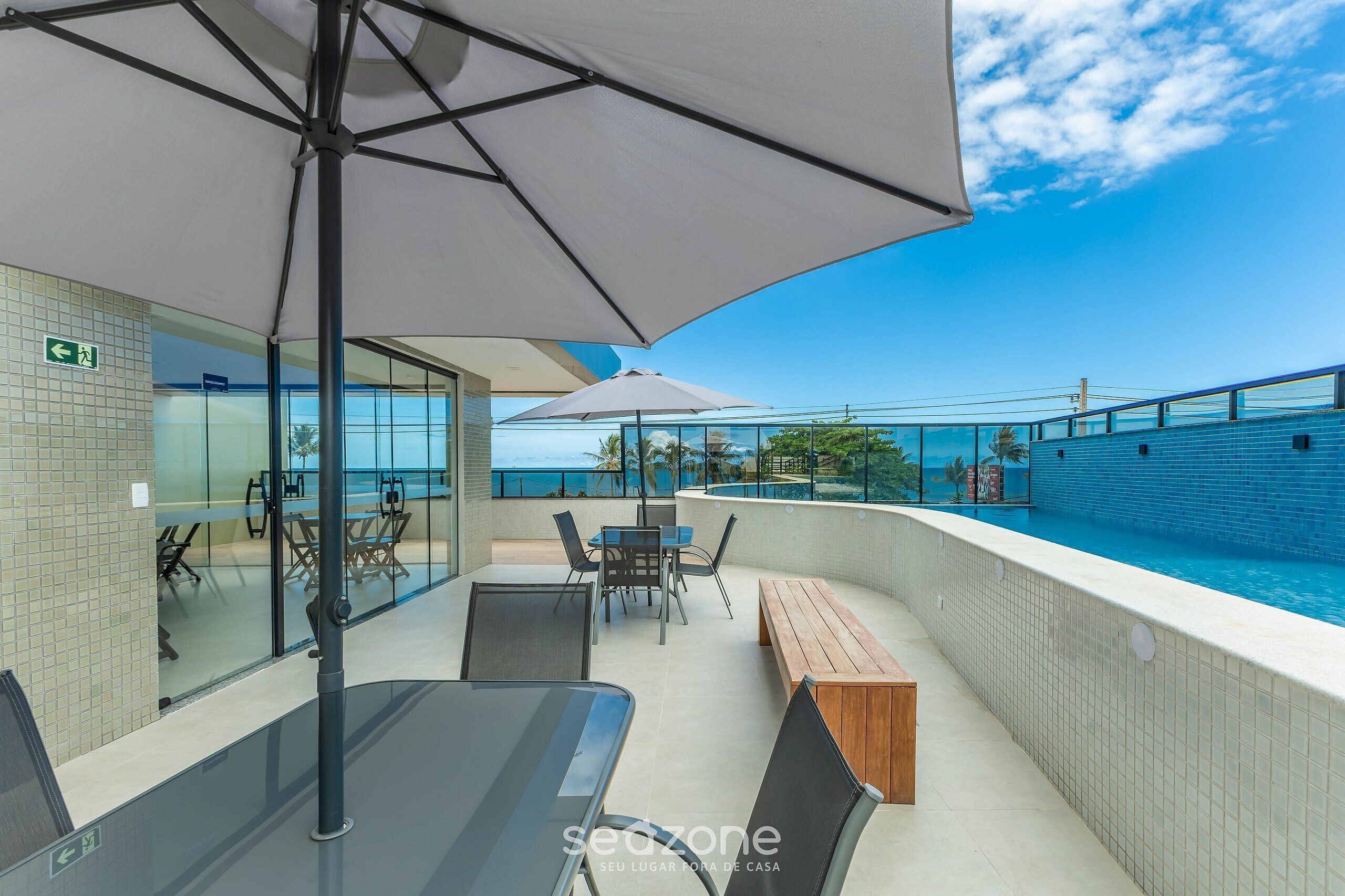 Apartamento básico | Opções para refeição ao ar livre