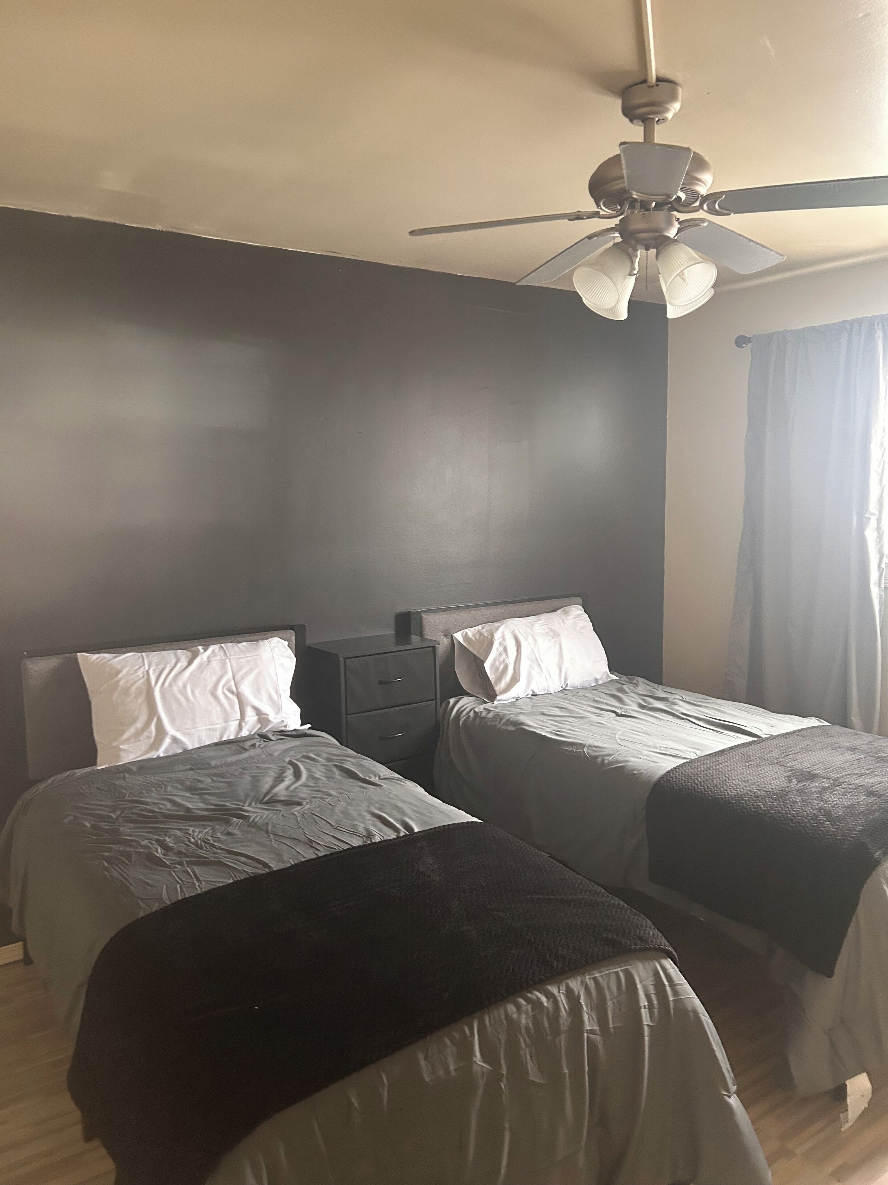 3 chambres, Wi-Fi, literie fournie