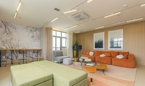 Living area - High-standard Studio 800m From the Metro Ihl0501 (São Paulo)