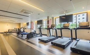 Basic Apartment | Fitness facility - High-standard Studio 800m From the Metro Ihl0501 (São Paulo)