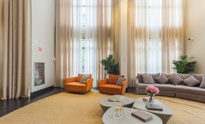 Basic Apartment | Living area - High-standard Studio 800m From the Metro Ihl0501 (São Paulo)