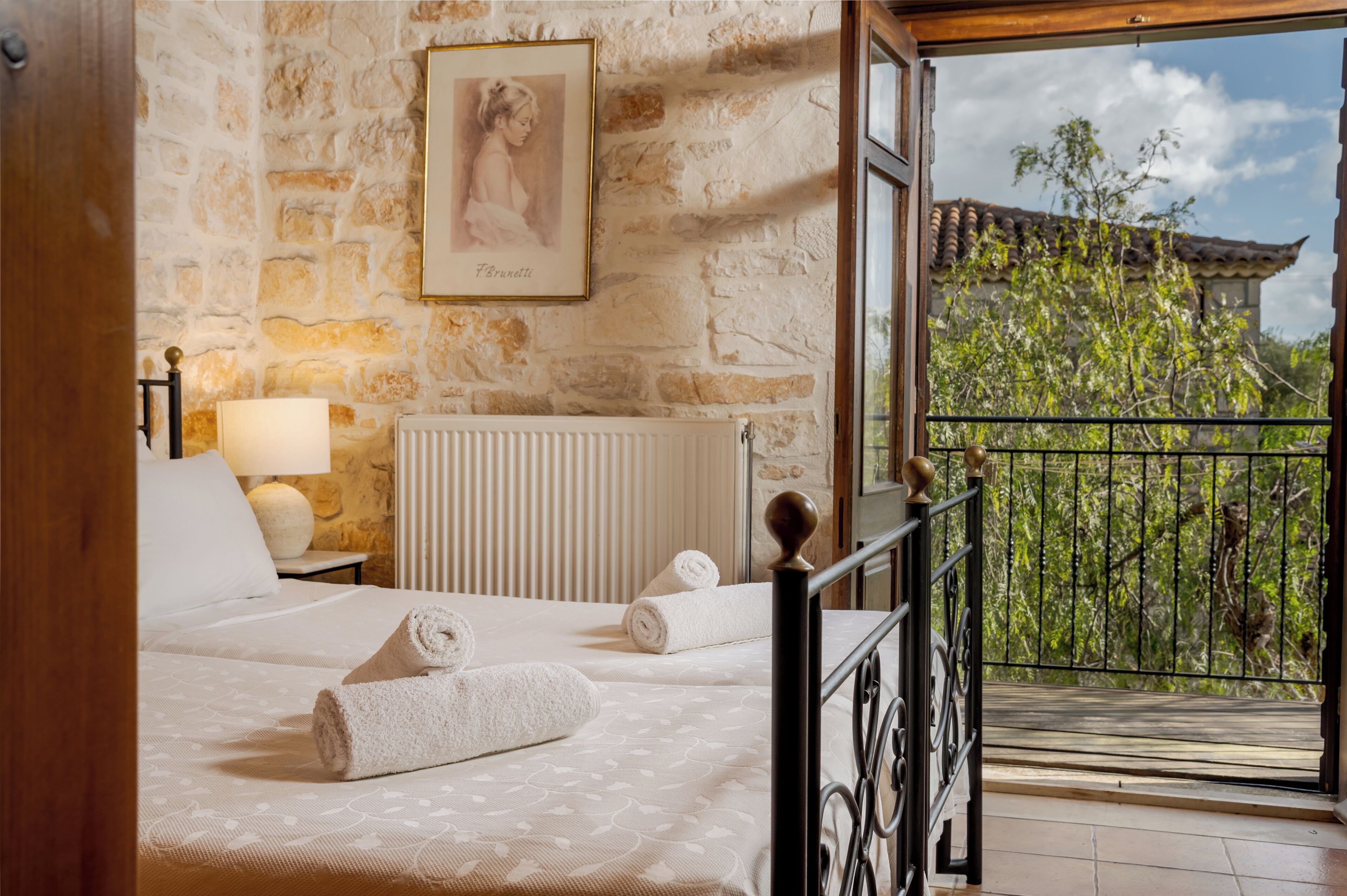 Maison Deluxe, vue cour intérieure