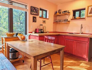 Dining - Sunlit Custom Tinyhome / Workspace / Private Patio (Colorado Springs)