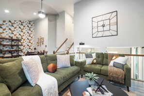 TV, table football, offices