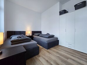 2 habitaciones y ropa de cama 