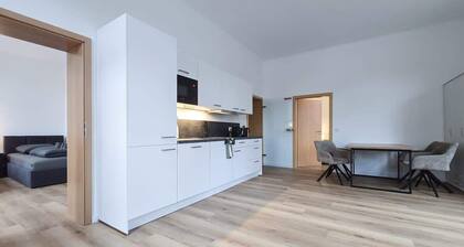 Alpha Apartments: 2 SZ für 4, ruhige Lage