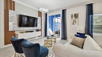 Superior Villa | Ruang tamu | TV skrin rata