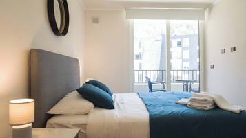 2 chambres, fer et planche Ă repasser, Wi-Fi gratuit, draps fournis