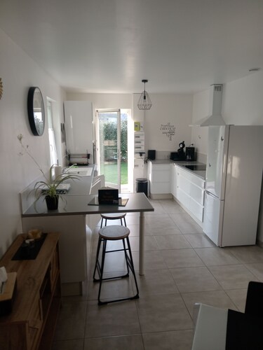 Charming house for 4/6 people, close to the Audomarois marshes and the Opal Coast.